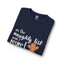 Load image into Gallery viewer, Naughty List Gingerbread Long Sleeve Tee
