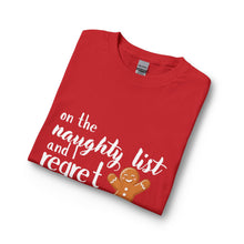 Load image into Gallery viewer, Naughty List Gingerbread Long Sleeve Tee