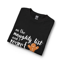 Load image into Gallery viewer, Naughty List Gingerbread Long Sleeve Tee