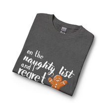 Load image into Gallery viewer, Naughty List Gingerbread Long Sleeve Tee
