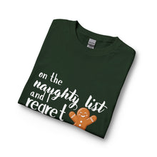Load image into Gallery viewer, Naughty List Gingerbread Long Sleeve Tee